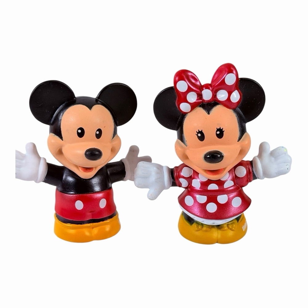 Fisher Price Little People Mickey Mouse & Minnie Mouse Disney 2 Figures